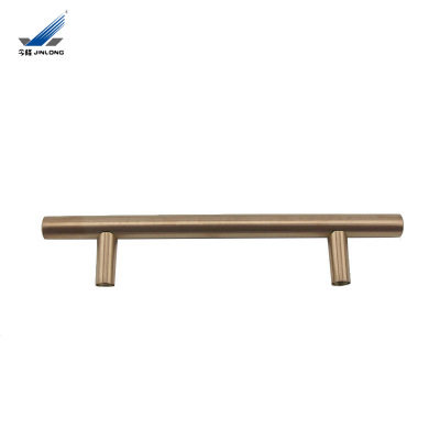 今隆五金高要廠家直銷(xiāo)櫥柜鐵拉絲T型小拉手 實(shí)心拉手 抽屜拉手