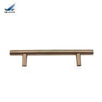 今隆五金高要廠家直銷櫥柜鐵拉絲T型小拉手 實心拉手 抽屜拉手