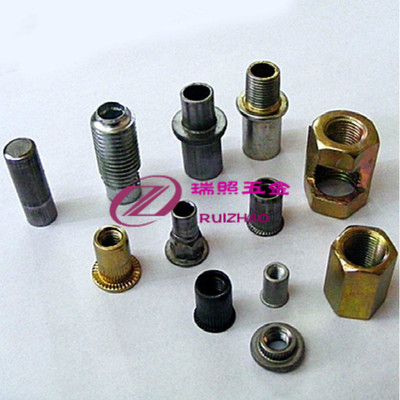 瑞照五金 圓形 圓錐 蝶形 異形 冷鐓 環(huán)形內(nèi)外牙螺母螺帽定做錐度