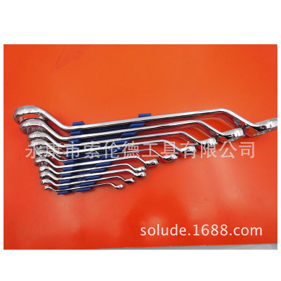 供應全拋光鍍鉻雙頭梅花扳手 雙梅花扳手5.5-55