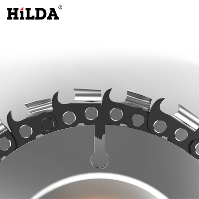 希爾達廠家直銷22齒4寸角磨用鏈鋸盤木工鏈條盤圓盤鏈盤當(dāng)天發(fā)貨