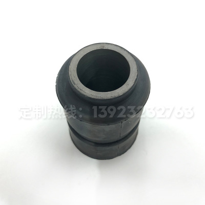 輕型懸掛拉力膠拉桿膠定制加工半掛車拉力桿膠套 懸掛橡膠拉力套