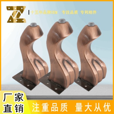 供應(yīng)復(fù)古沙發(fā)腳 14公分金屬女人腳 現(xiàn)代家具腳 茶幾餐桌 櫥柜腳