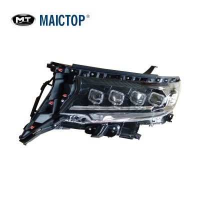 格瑞德汽車(chē)配件LED前大燈適用于霸道fj150低升高大燈 2018-2020