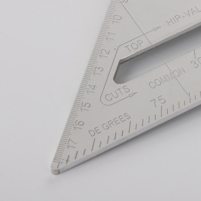 多功能不銹鋼45度水平尺 高精度建筑工程角度尺 90度加厚三角尺