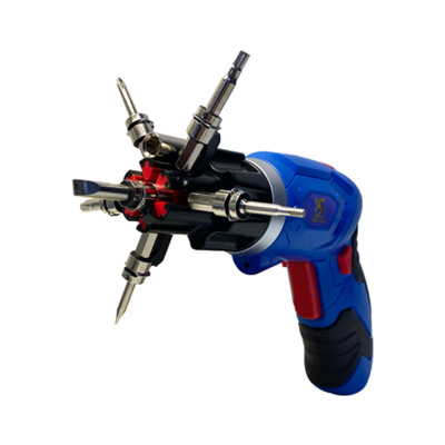 4V鋰電鉆充電式電動螺絲批電起子電動螺絲刀組套折疊電動螺絲刀