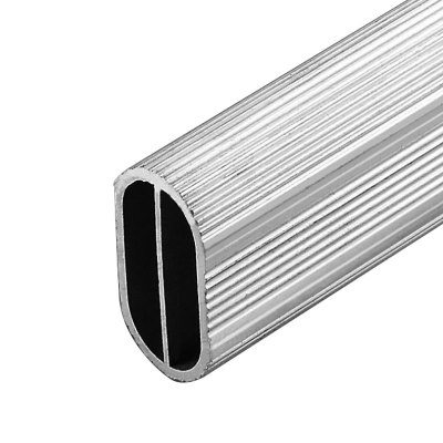 廠家直銷五金家具鋁合金衣通管衣柜衣櫥橢圓形掛衣桿衣通管定制