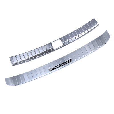 大眾途安l后備箱護板迎賓踏門檻條改裝專用配件內(nèi)裝飾貼汽車用品