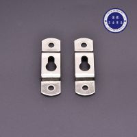 三角掛片葫蘆凸面掛鉤背板鏡子配件金屬?zèng)_壓五金飾品配件