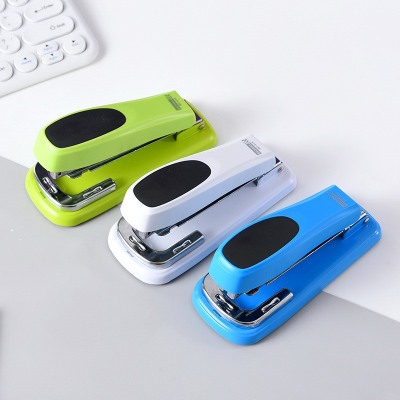 金屬制訂書機(jī)創(chuàng)意 訂書器省力訂書機(jī)360度旋轉(zhuǎn)訂書機(jī)12號(hào)批發(fā)LOGO