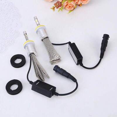 廠家直銷R3 LED汽車大燈 進口科瑞P50燈珠 熱賣H4/H7/H11改裝燈泡