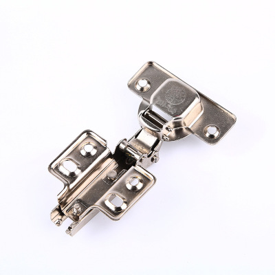 批發(fā)二段力普通四孔固定底座普通櫥柜鉸鏈 門窗五金直臂鉸鏈合頁