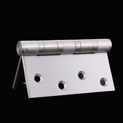 銘裕勝五金配件批發(fā) 緩沖4寸不銹鋼軸承合頁 木門房蝴蝶鉸合頁