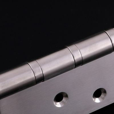 批發(fā)五金廠家居酒店木門6寸平開合頁 免開槽拉絲鋼201不銹鋼合頁