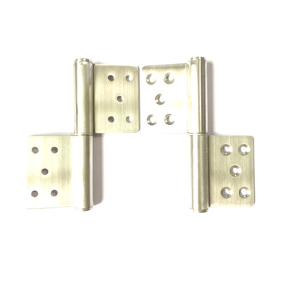 家具五金加厚不銹鋼合頁防火脫卸鉸抽蕊合頁5寸3.0旗形合頁