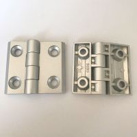 金屬合頁(yè)3040孔距35*30鋅合金合頁(yè)配鋁型材四孔合頁(yè)