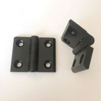 4040合頁(yè)孔距40*30四孔工業(yè)型材配件金屬40鋅合金合頁(yè)