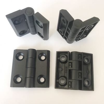 3030合頁(yè)孔距30*30型材鉸鏈金屬鋅合金四孔合頁(yè)