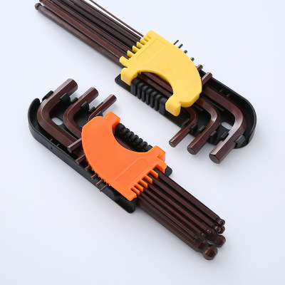 廠家自產自銷 S2進口古銅色球頭套裝內六角扳手