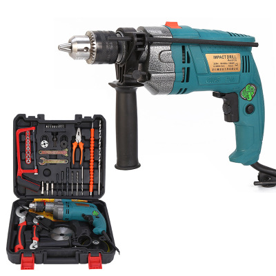 2019爆款五金工具箱 多功能鋁頭沖擊鉆 五軸聯(lián)動(dòng)大功率電鉆批發(fā)