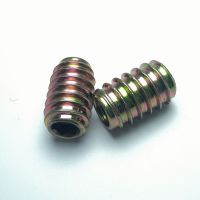 內(nèi)外牙螺母 內(nèi)六角無介家具實(shí)木連接螺母 直通預(yù)埋螺母M6 M8