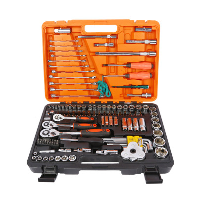 批發(fā)廠家直銷121件汽修組套套筒棘輪組合批頭扳手綜合汽修保養(yǎng)