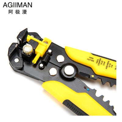 廠家直銷8寸自動剝線鉗多功能鉗子手動壓接鉗電工五金工具 剝線槽