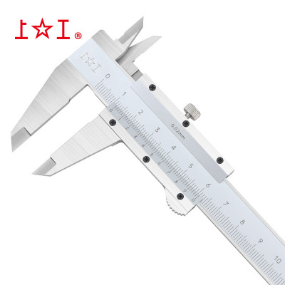 精品推薦上工卡尺工業(yè)級(jí)0-150-200-300精度0.02 普通碳鋼游標(biāo)卡尺