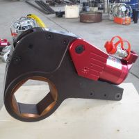 中空型液壓扭矩扳手廠家航空機(jī)械風(fēng)電設(shè)備用鋁鈦合金液壓扭矩扳手
