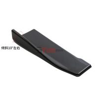汽車通用后鏟保護板35CM亮黑汽車改裝后包角小包圍防護器汽車側裙