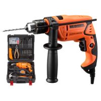 家用沖擊鉆套裝 電鉆家用系列 正反轉(zhuǎn)無級調(diào)速全功能家用電錘