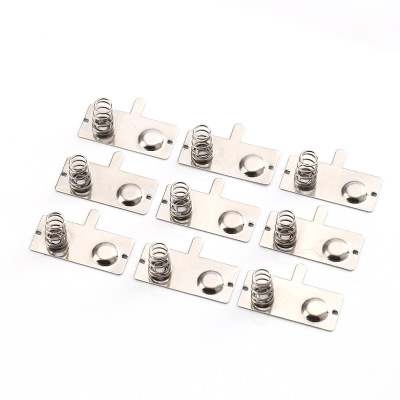 5號電池片27x12連片 銀色鐵鍍鎳導(dǎo)電片 筋膜槍沖壓件導(dǎo)電片