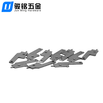 東莞廠家供應(yīng)電源插頭五金插腳 插頭片彈片充電器五金配件加工廠