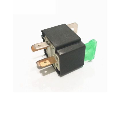 廠家供應(yīng)汽車?yán)^電器12V帶30A保險(xiǎn)片四腳常開型摩托車汽車通用