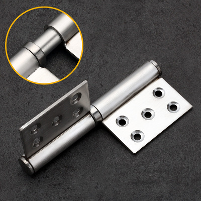 合興順 皇冠頭不銹鋼旗形合頁5寸 防火門脫卸鉸鏈電鍍軸承活頁