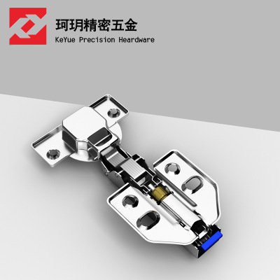 珂玥 304不銹鋼鉸鏈液壓靜音緩沖阻尼脫卸式鉸鏈櫥柜門飛機(jī)合頁(yè)