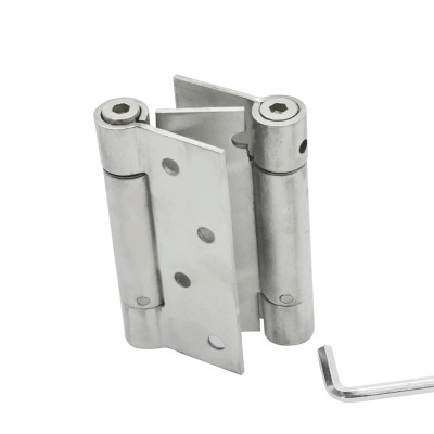 雄者不銹鋼雙彈合頁 防火門雙向彈簧自動開關(guān)門合頁鉸鏈廠家直銷