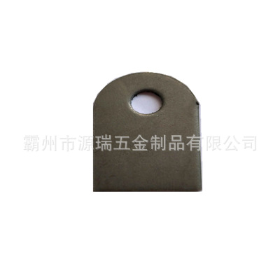 18*25mm小孔片 單孔耳片 沖壓鐵片 角碼 桌架焊接安裝鐵片 孔5.5