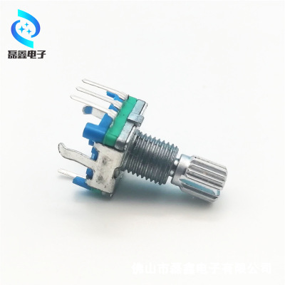 廠家直銷EC11旋轉(zhuǎn)編碼器 音響數(shù)字電位器帶按壓開關(guān) 梅花柄15mm