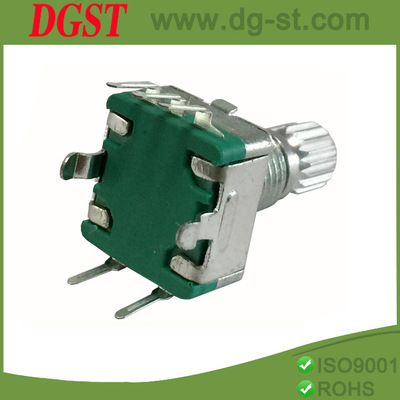 廠家替代ALPS編碼器 增量編碼器 立式開關(guān)編碼器 EC11帶開關(guān)編碼