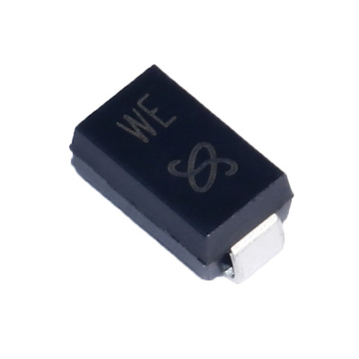 TVS二極管SMAJ5.0CA 絲印WE 貼片雙向瞬變抑制二極管原裝JXND工廠