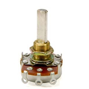 廠家供應(yīng)R24mm旋轉(zhuǎn)電位器，進(jìn)口碳膜電位器，長壽命精密電位器
