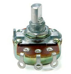 廠家供應(yīng)R24mm進(jìn)口碳膜電位器，10萬次長壽命旋轉(zhuǎn)電位器