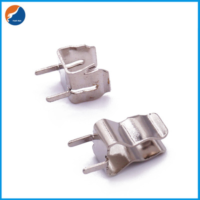 PC板黃銅鍍錫鍍鎳5x20 10x38 6x30保險(xiǎn)絲座玻璃陶瓷管保險(xiǎn)絲夾子