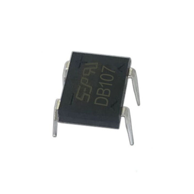 廠家直銷 DB107 插件橋堆 DB107 DIP-4封裝 1A/1000V 直插整流橋