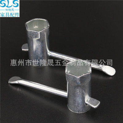 17mm六角套筒扳手 帶把手 帶手柄套筒扳手 家具簡易套筒扳手