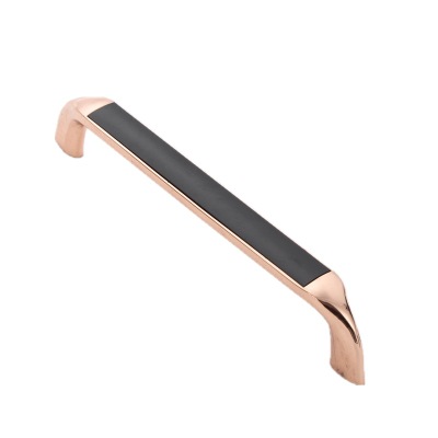 現(xiàn)代簡約柜門衣柜家具黑金拉手 歐式奢華鞋柜櫥柜抽屜拉絲門把手