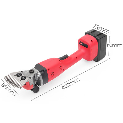 充電式鋰電池?zé)o刷電動羊毛剪羊毛電推剪子電動剪毛修毛器廠家批發(fā)