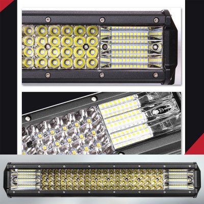 汽車LED長條燈四排越野車貨車卡車頂燈跨境電商爆款