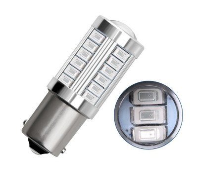 LED轉(zhuǎn)向燈1156 1157 5730 5630 33SMD 7443 7440倒車燈 剎車燈